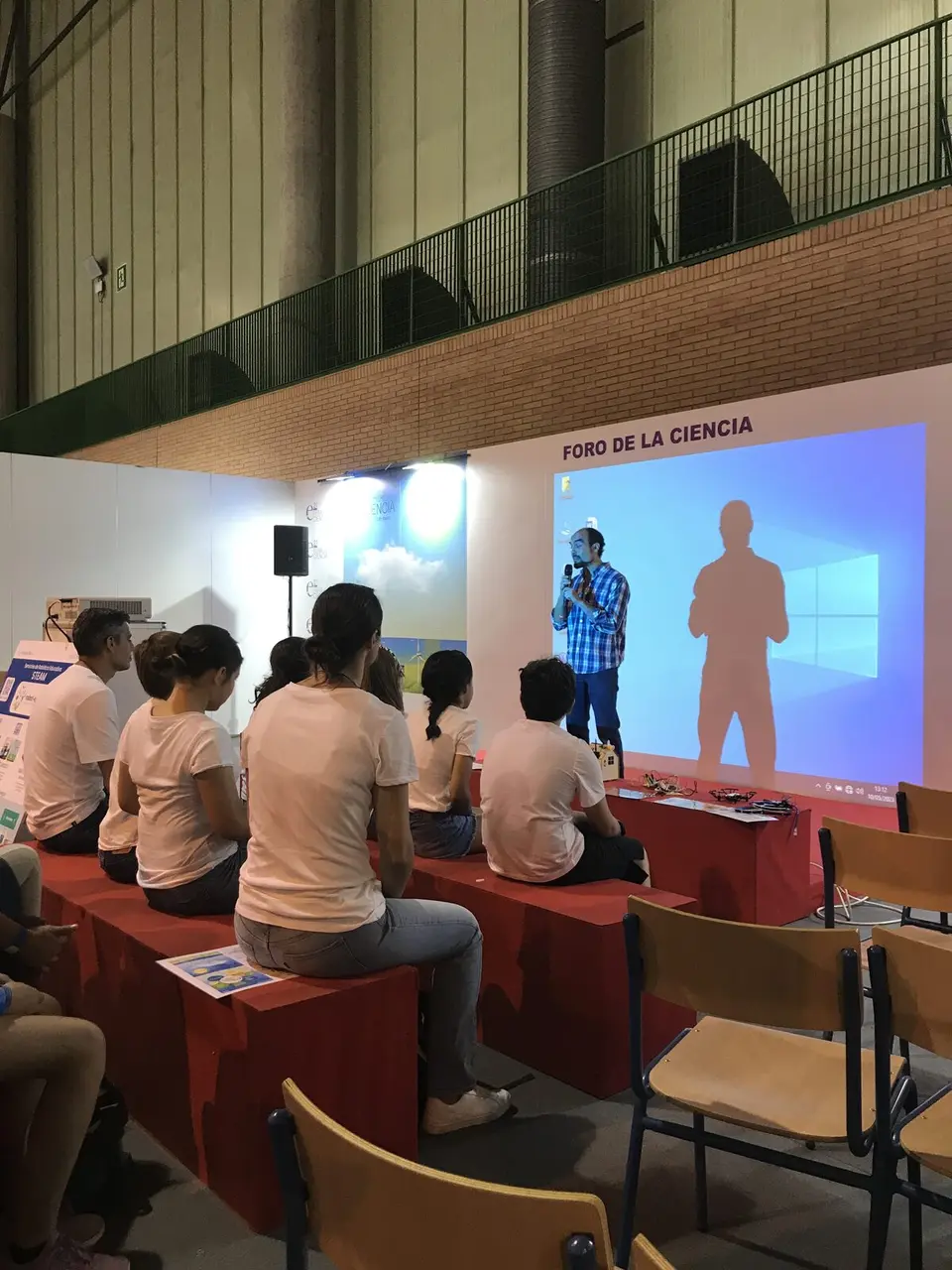 Conferencia en la Feria de la Ciencia de Sevilla