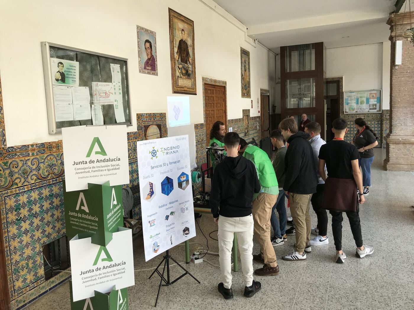 Actividad de motivación STEAM con alumnado