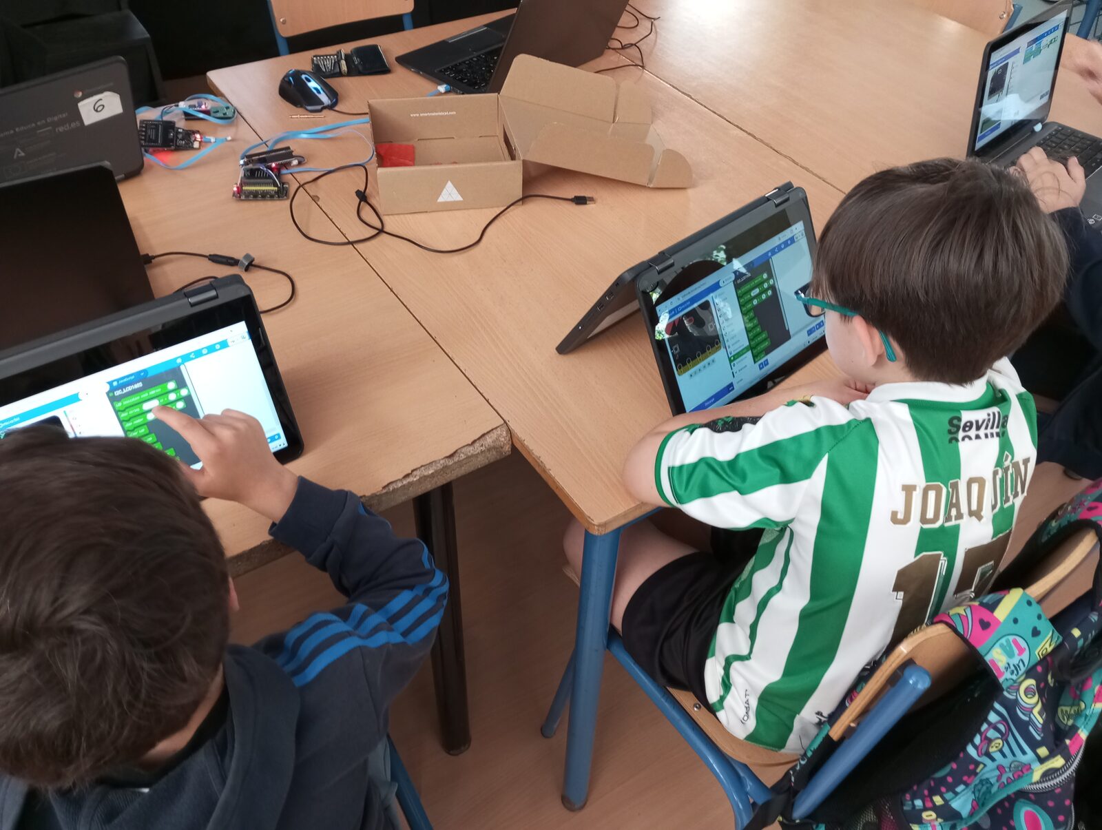 Taller PROA+ en el CEIP Huerta de Santa Marina de Sevilla