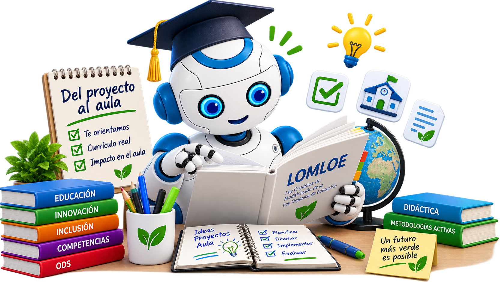 Robot-Edu conectando diseño instruccional y tecnología educativa