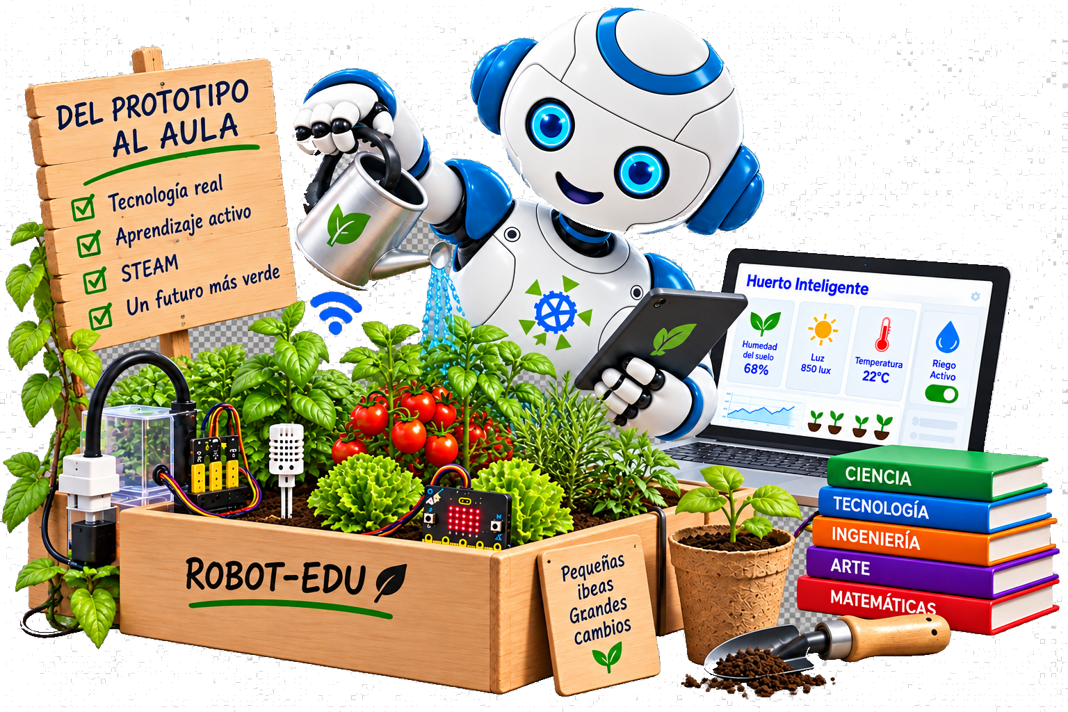 Proyecto STEAM de Robot-Edu aplicado al aula